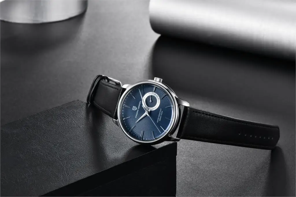 Original PAGANI DESIGN 1654 Modische Casual Sportuhr Herren Militäruhr Edelstahl Wasserdichte Quarzuhr Reloj Hombre – Detail 8