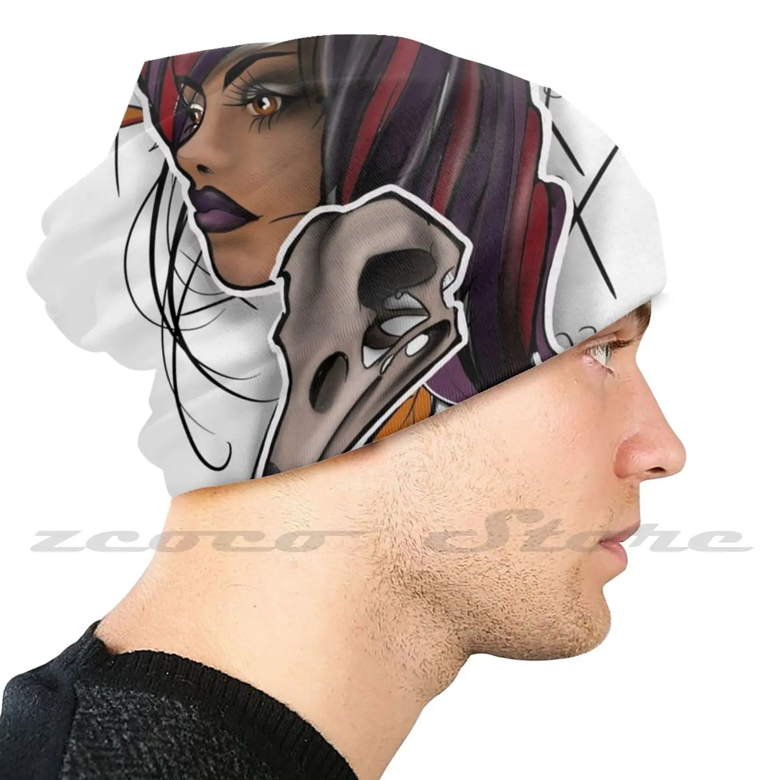 Стирающаяся маска граффити для девушек Pm2.5