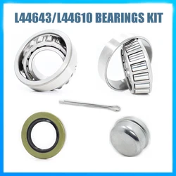 1Set 1'' Axles Trailer Wheel Hub Bearings Kit, L44643/L44610,1.000