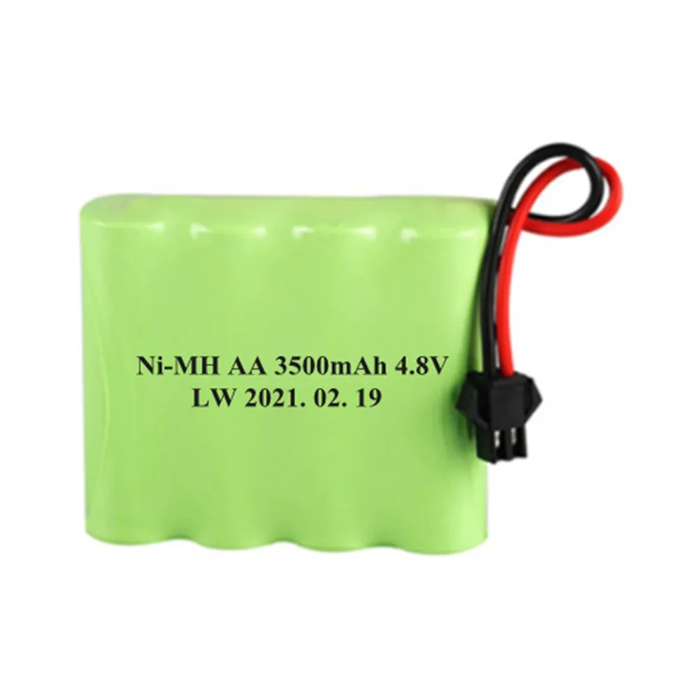 4.8V NI-MH NI-CD Battery 700mAh/1400mAh/1800mAh/2400mAh/3000mAh 3500mAh for RC Toys Cars Trucks Tank Guns Parts