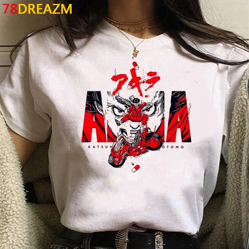 Initial d Akira t shirt men grunge ulzzang streetwear casual tshirt summer top white t shirt kawaii