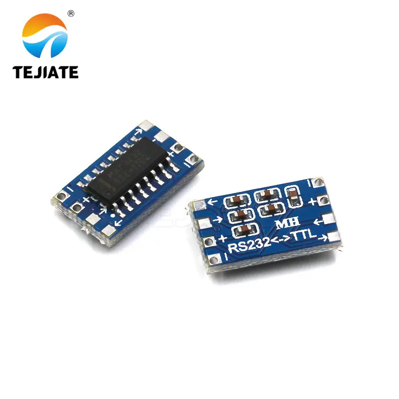 1PCS MAX3232 Eletrical-level To TTL Eletrical-level Conversion Board MINI RS232 MCU Serial Port Convert Modular Unit