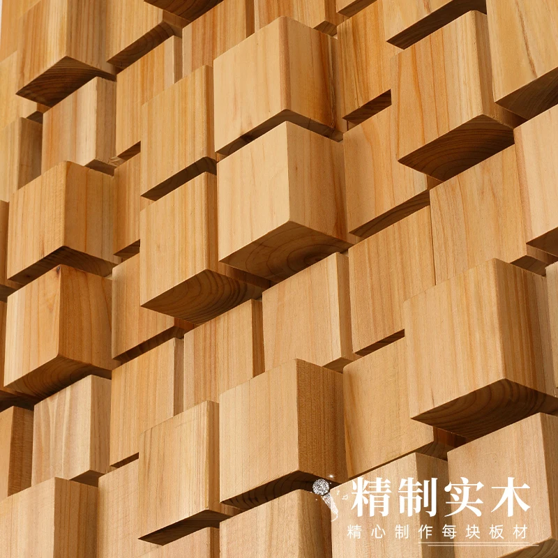 Japan 3D Paulownia Acoustic Wood Panel Low-Frequency Home Theater Sound Absorption Wood Diffuser Recording Studio/Home Theater