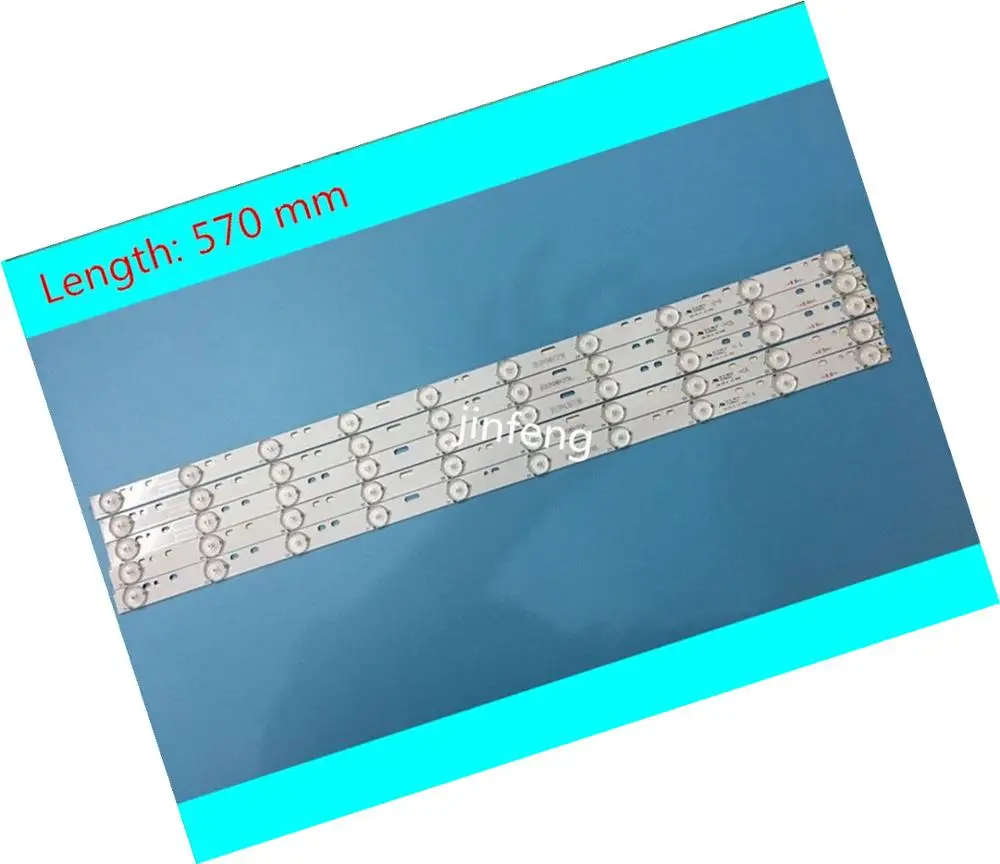 

3 pçs/lote TV LCD LED Back light D304PHHB01F5B KJ315D10-ZC14F-03 303KJ315031 D227PGHBYZF6A E348423 10LED 1PCS = 570 milímetros