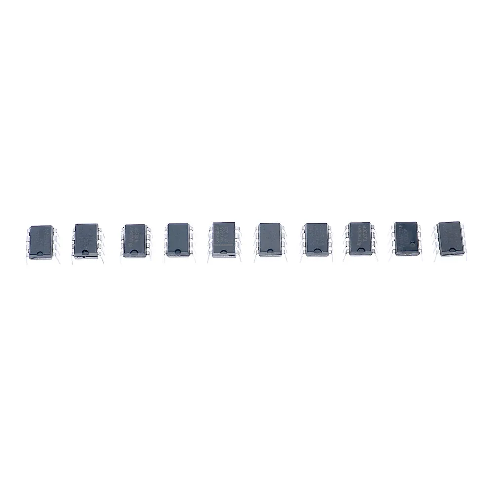 100Pcs/Box IC Integrated Circuit Chip Assortment Kit Icl7660 93C46 TL062 UC3843 MAX485 24C64 UC3842 TL072 LF353 DS1302