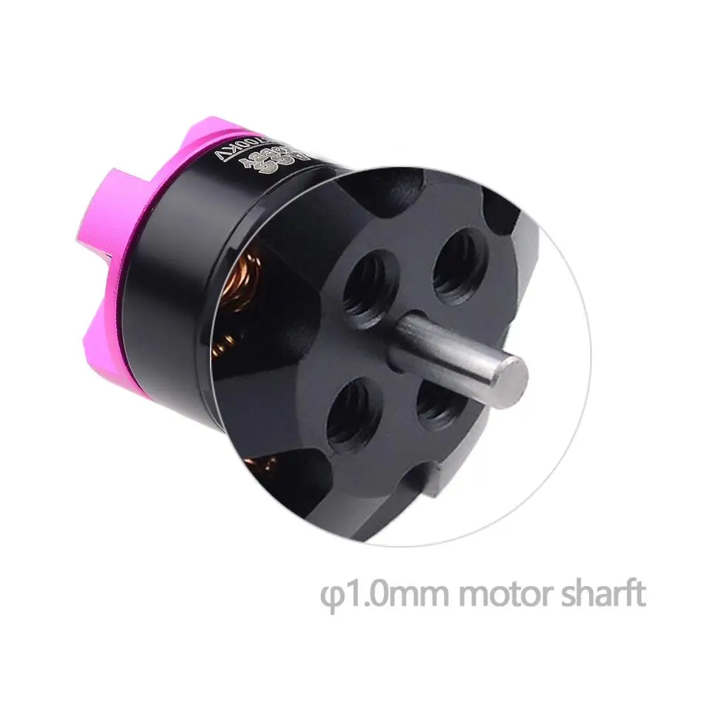 Surpass Hobby 1103 1104 4600KV 7000KV 8700KV 7800KV 10000KV Brushless Motor for RC 80 90 100 mm 120mm Mini Racing Drone