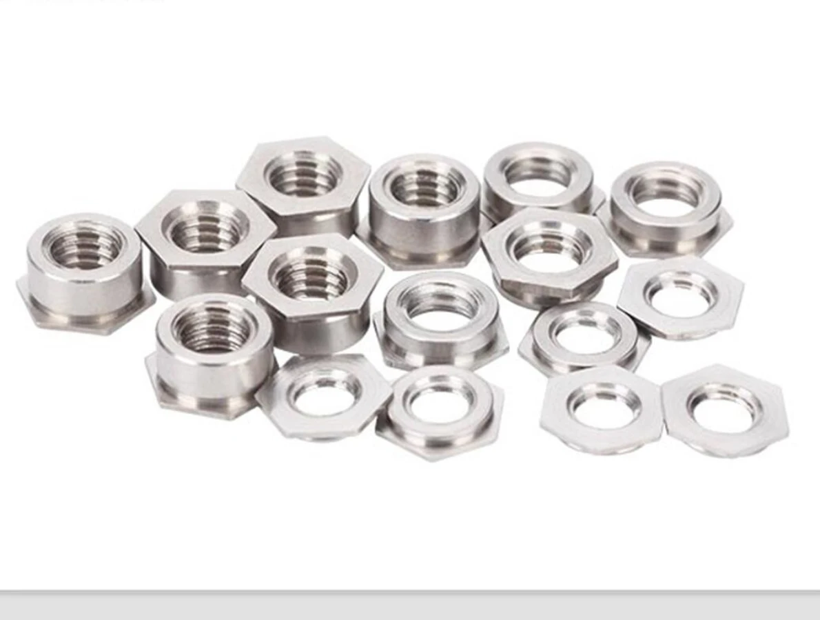 Stainless Steel303 Passivation F-M2/M2.5/M3/M3.5/M4/M5/M6-1/2/3/4/5Self-Clinching Flush Nuts