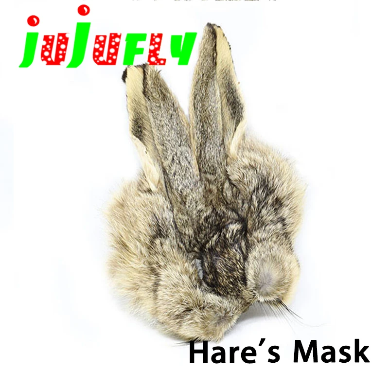 

Fly tying Hare's Mask rich guard hair rabbit dubbing materials for trout fishing hare's ear nymphs fly tying materials