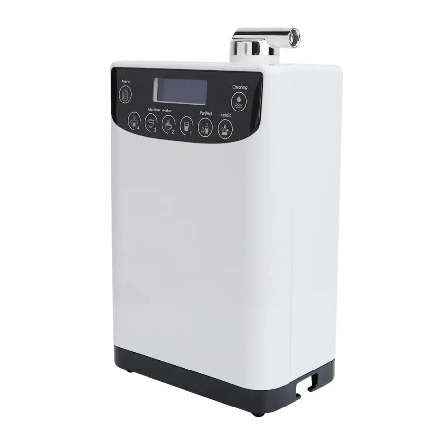 LED Water Ionizer Purifier Machine PH4.5-10.5 Alkaline Acid Water Setting Hight Quality Hydrogen Water