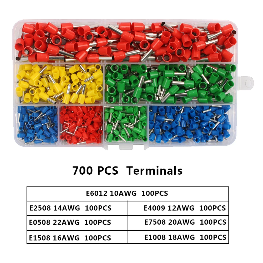 Pince à Sertir HSC8 6-6B HSC8 6-Snapauto-ajustable, Bornes de 0.25 à 6 mm2, Outils de Sertissage Multi-marque Supérieure HSC8 6-6 23-10AWG