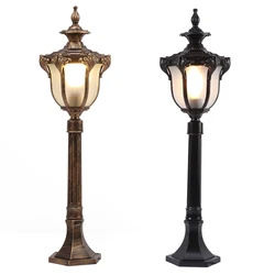 New Style Waterproof LED Lawn Lamp European Aluminum Pillar Light Outdoor Courtyard Villa Landscape Garden Street Lamp