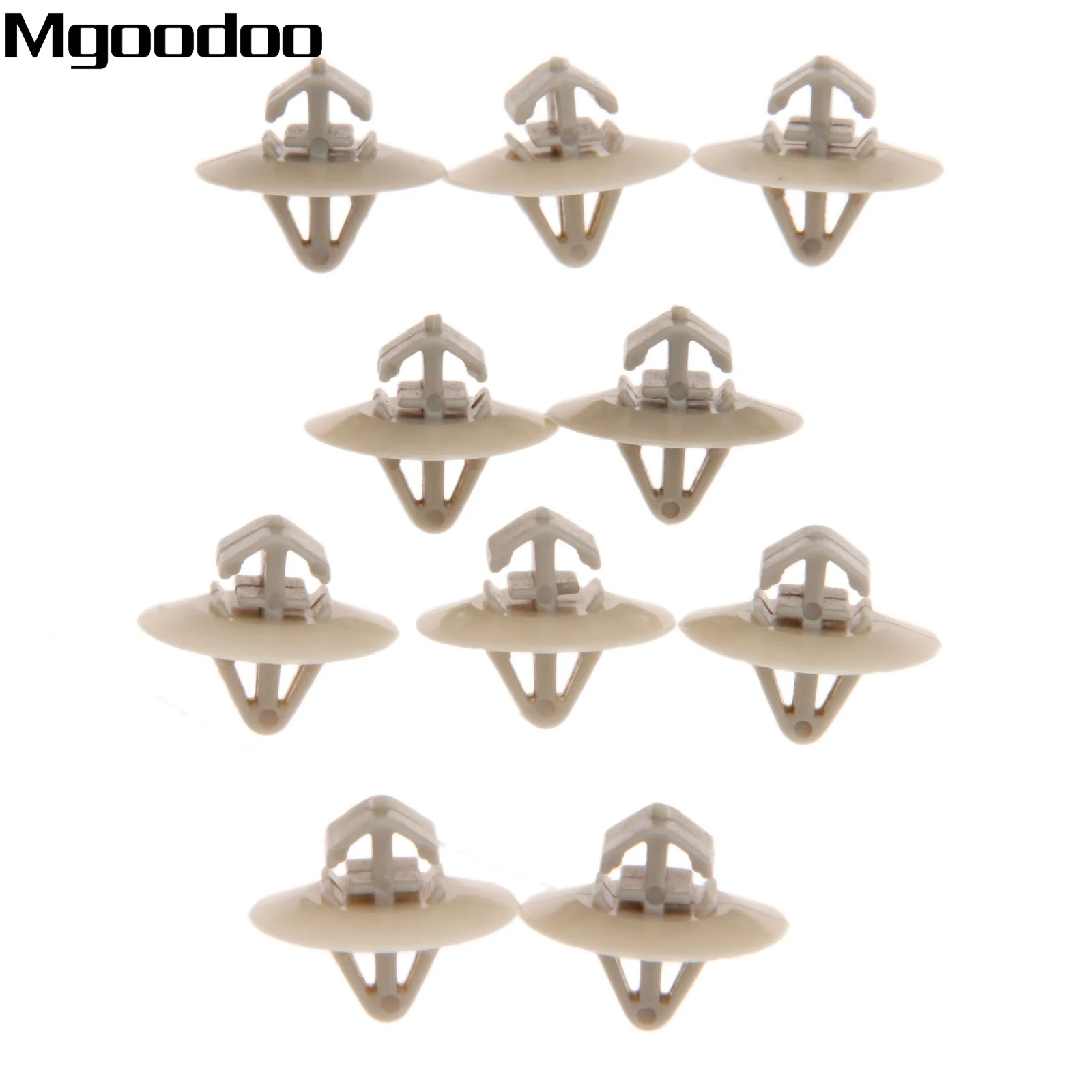 Mgoodoo 20Pcs Clips For Renault Trafic Traffic Side Moulding Lower Protection Door Trim Plastic Fasteners For Vauxhall Vivaro