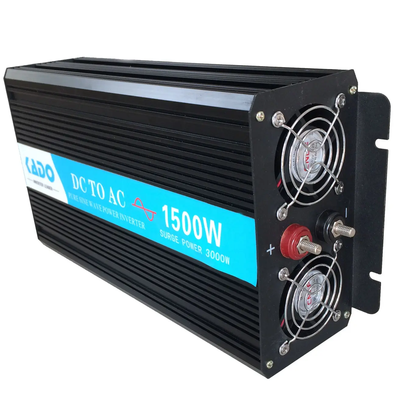 

1500Watt 48V 220V Pure Sine Wave Power Inverter Battery Solar Generator 12V/24V36V/96V/110V DC to 120V/230V/240V AC LED Display