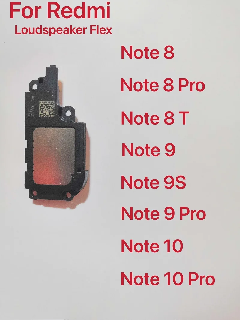 Loudspeaker For Xiaomi Redmi 8T Loud Speaker Buzzer Ringer For Redmi 7 7A 8 8A 9 9A 9C 9T Note 8 9 9S 7 10 Pro