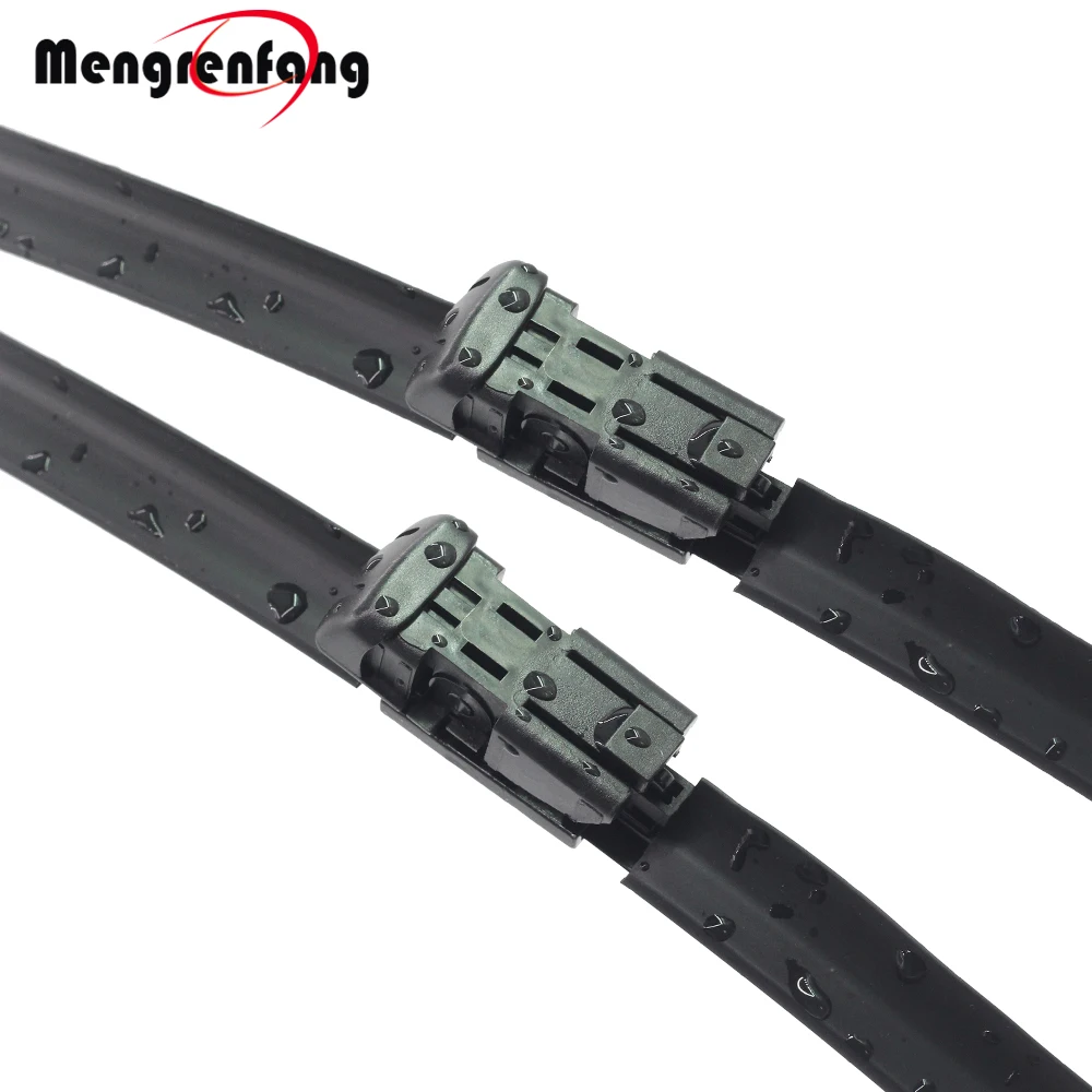 For Chevrolet Volt Car Front Windscreen Wiper Soft Rubber Wiper Blades Push Button Arms 2011 2012 2013 2014 2015 2016 2017