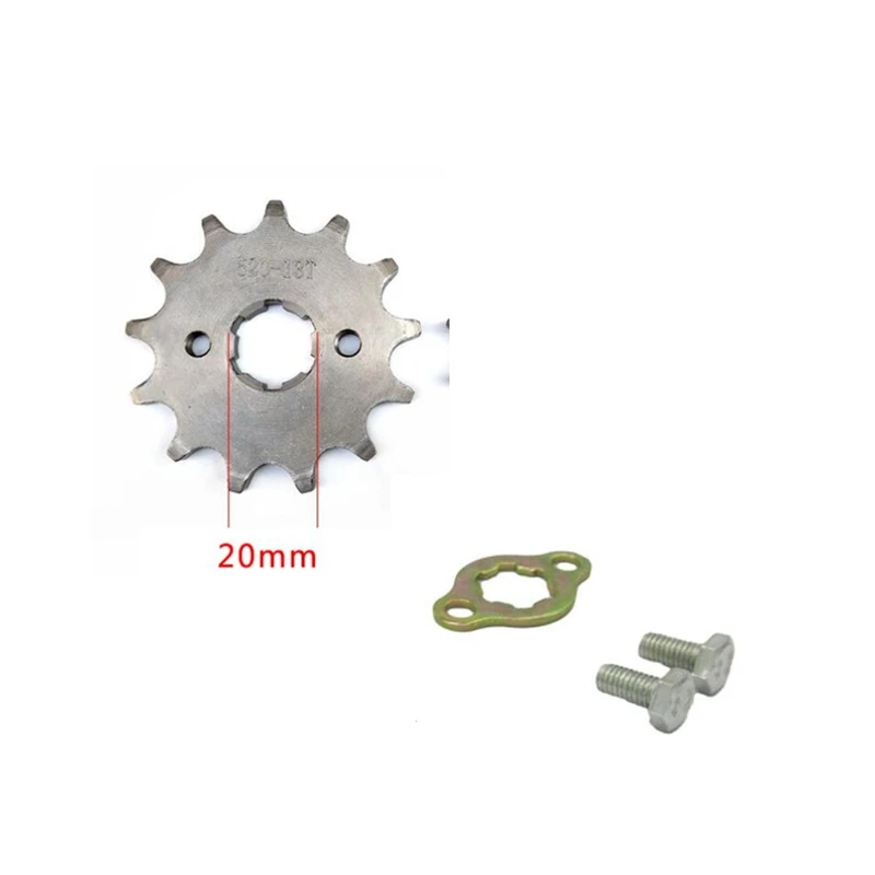 520 12T 13T 14T 15T 16T 17T 18T 19T Motorcycle Front Sprocket  Small chain disk and small flywheel