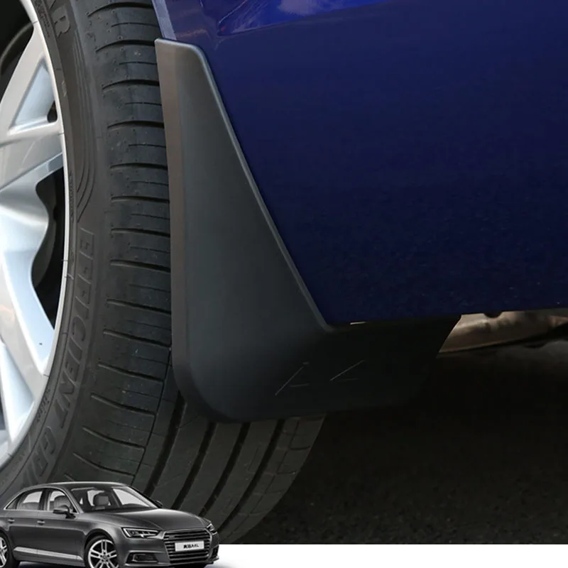 Mud flaps for Audi A4 b6 b7 b8 b9 Mudguards Car Mud flap Splash Guards audi A4 Fenders auto accessories 4PCS