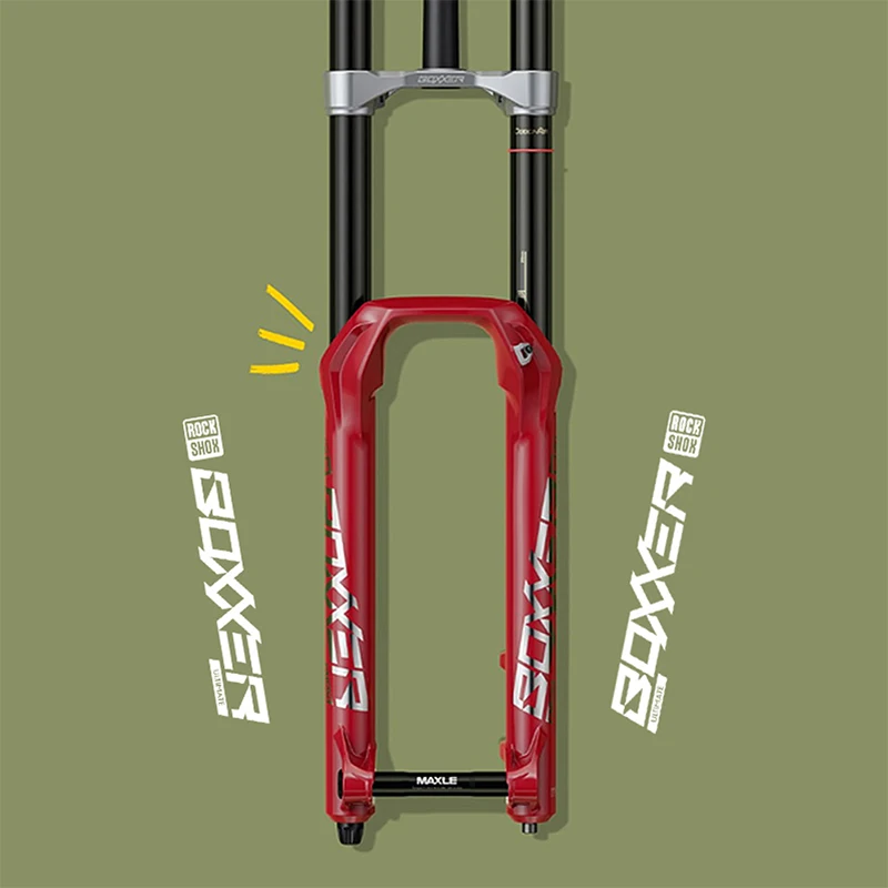 

New Front Fork Sticker Mountain Bike Sticker Downhill DH Bike Custom Coating Personality