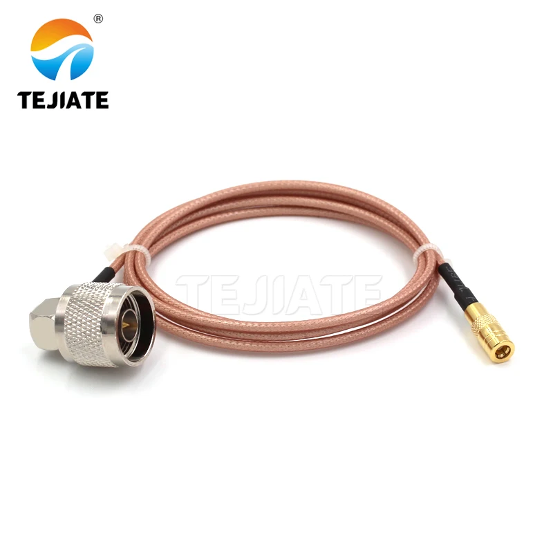 1PCS TEJIATE Adapter Cable N To SMB Type NJW Convert SMBK 8-90CM 1M 1.5M 2M Length Connector RG316 Wire