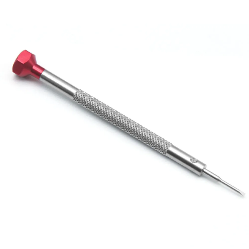 New Quality Watch Glass Repair Screwdriver Flat Cross Type Hard Stainless Steel Nonmagnetic Blade Screwdriver For Watchmakers image 6