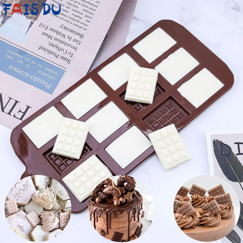 

Fais Du Silicone Chocolate Mold For Baking Reusable Non-Stick Candy Jelly Cupcake Pastry Tools Accessories Baking Tools Bakeware