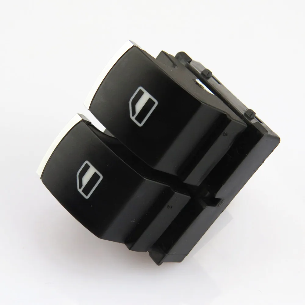 2 Doors Chrome Electric Plated Window Control Switch Button For VW Golf 5 6 Jetta MK5 MK6 Passat B6 EOS Caddy 5K3 959 857