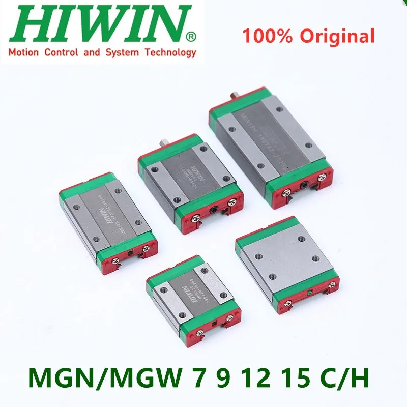 Original Hiwin MGN7C MGN9C MGN12C MGN15C MGN7H MGN9H MGN12H MGN15H MGW9C MGW12C MGW15C MGW9H MGW12H Linearführungsblockwagen – Detail 2