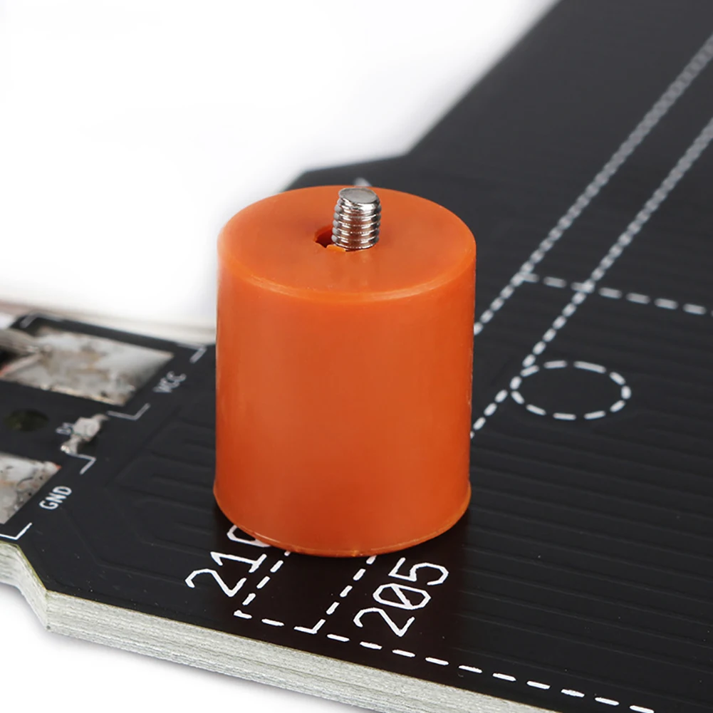 4 Cái/bộ Silicon Cách Nhiệt Thảm Nỉ Chống Nóng Táp Lô Bộ Đệm Ống Đơn Vị Cho 3D In Ender 2 3