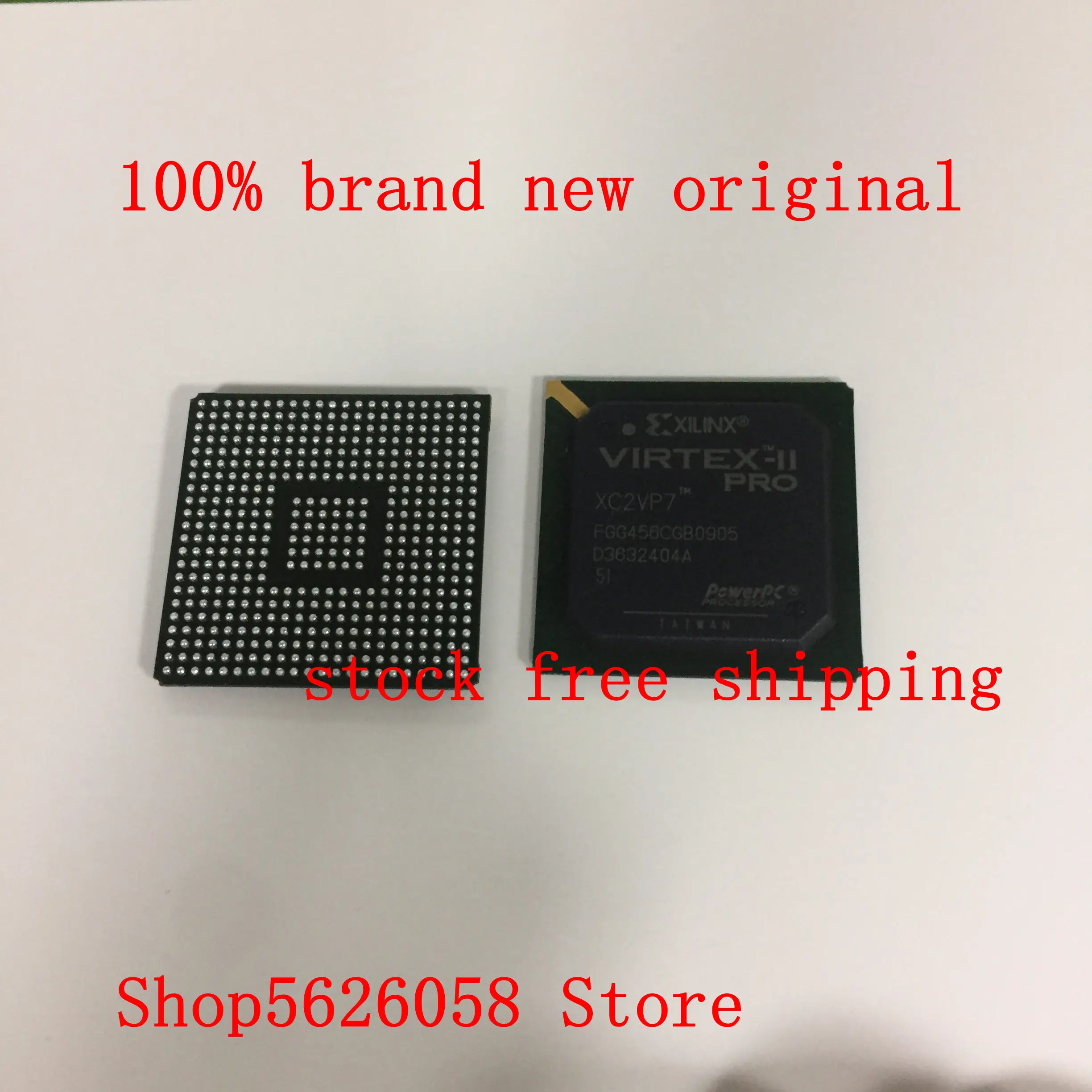 

XC2VP7-5FGG456I BGA 100% new original 1PCS/LOT STOCK