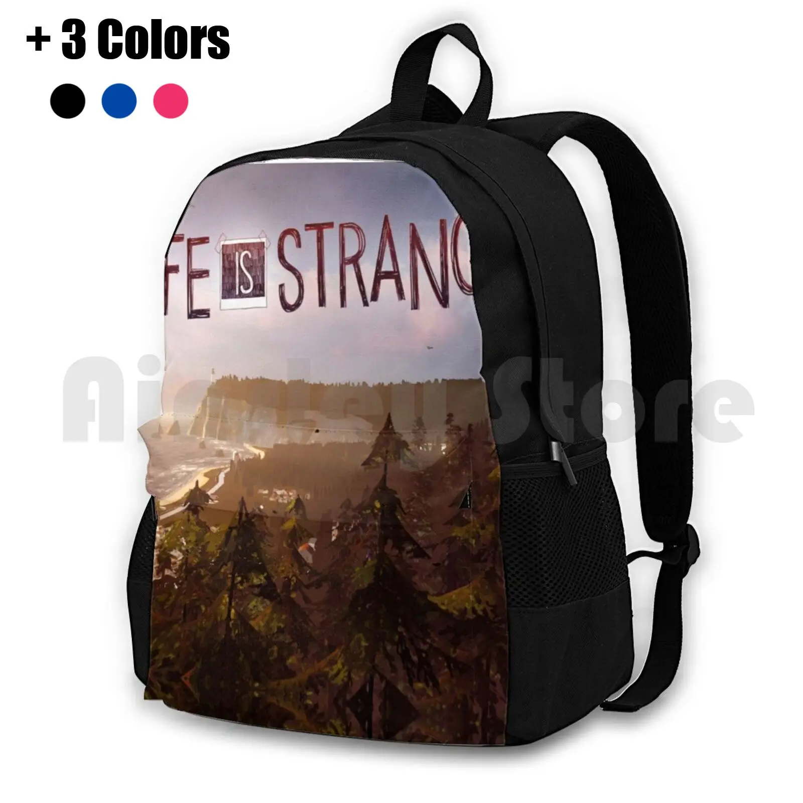 Life Is Strange I Outdoor Hiking Backpack Riding Climbing Sports Bag Landscape Life Strange Life Is Strange Game Games Wallpaper