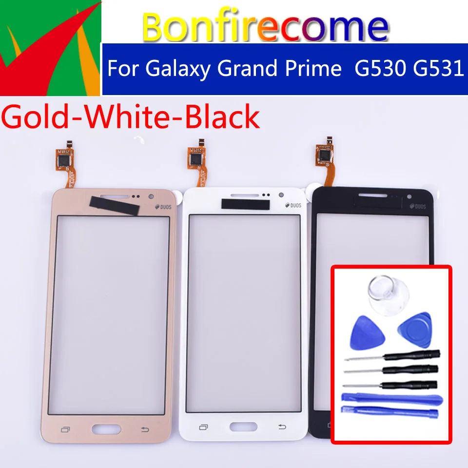 Сенсорный экран 5,0 дюйма для Samsung Galaxy Grand Prime Duos G530 G530H G530F G5308 G531 G531H G531F, сенсорная панель с цифровым преобразователем