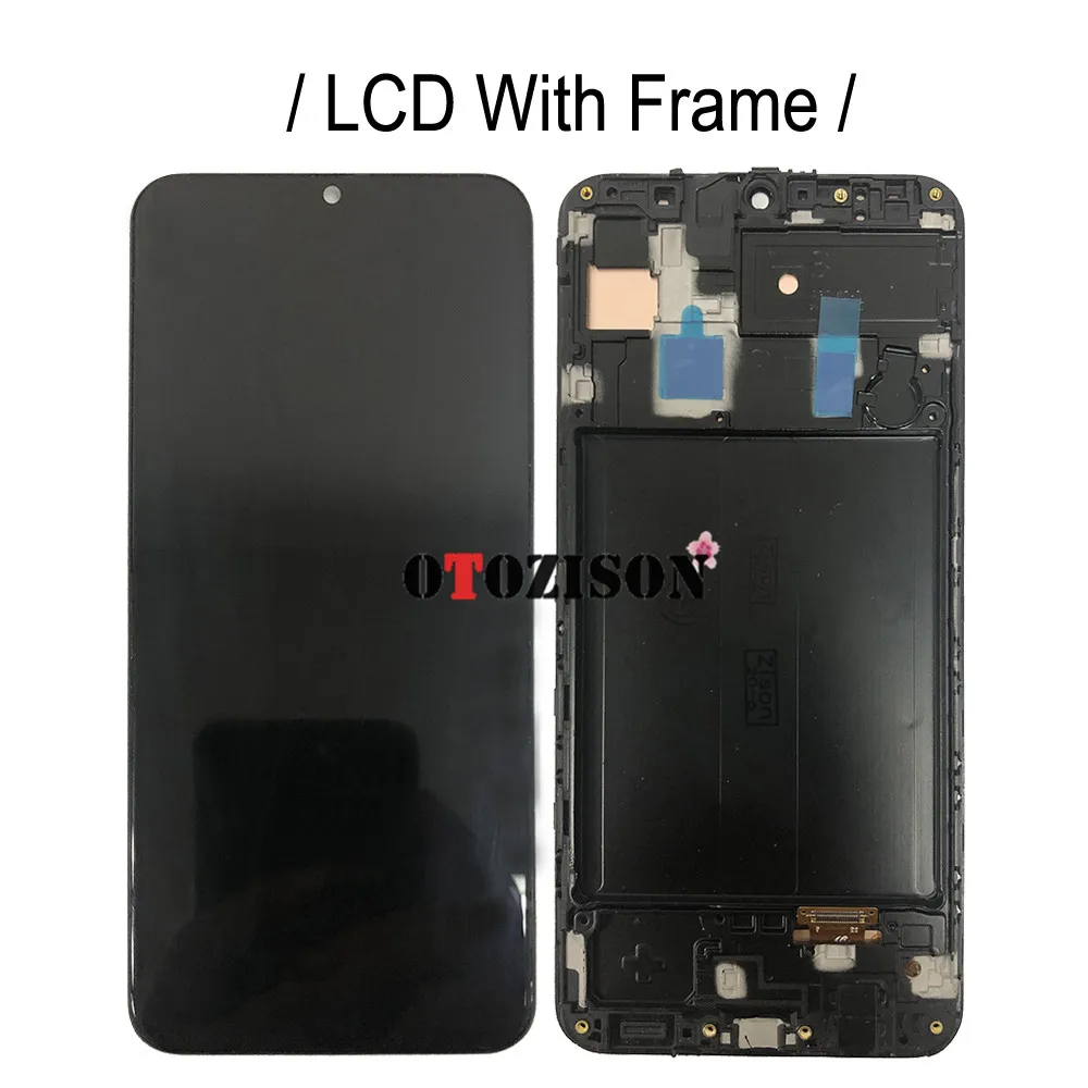 Incell A30 LCD For Samsung Galaxy A30 2019 LCD A305F LCD Display With Frame A305 A305FN A305GT Screen Touch Digitizer Assembly