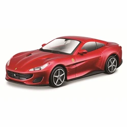 Bburago-vehículo de lujo Ferrari PORTOFINO, escala 1:43, coches fundidos a presión, colección de juguetes, regalo