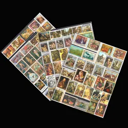 100 Special Stamps Of World Famous Oil Paintings Stamps For Scrapbooking Stamps For Card Making Stamps Postage Stamped Stamp