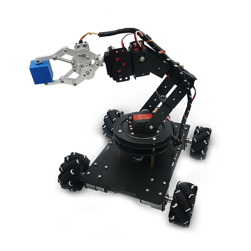 Intelligent Transportation Logistics Trolley/Mechanical Arm Vehicle Tankbot Tracking Obstacle Avoidance Robot Bracket Parts