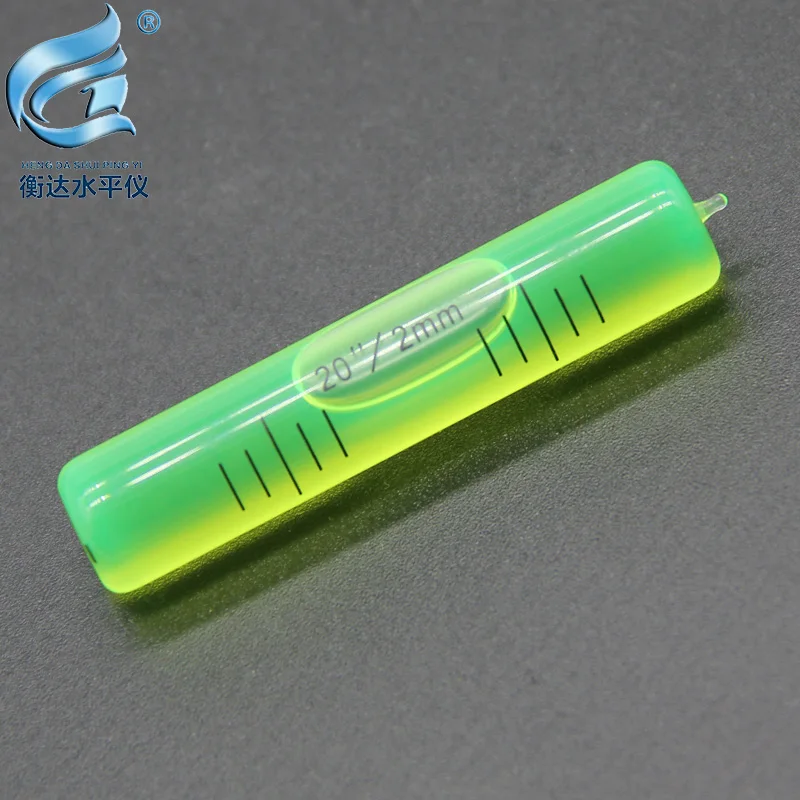 Độ Chính Xác Cao Ngang Bong Bóng 20 "/2Mm Kính Ống Nước Bong Bóng
