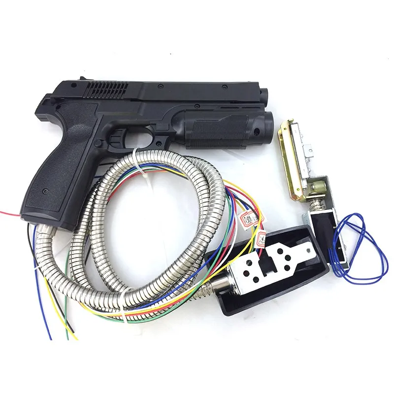 

Time Crisis 4 Shooting gun for Amusement Machine game/Simulator fire game/CGA monitor arcade cabinet parts