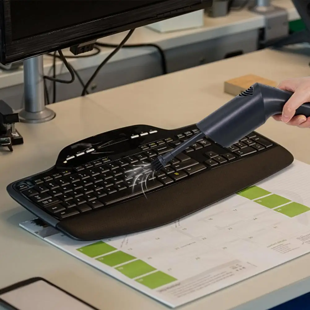 무선 에어 더스터 40000 RPM 먼지 제거 건, 컴퓨터 노트북 키보드 카메라 청소용 USB 압축 공기 송풍기 청소