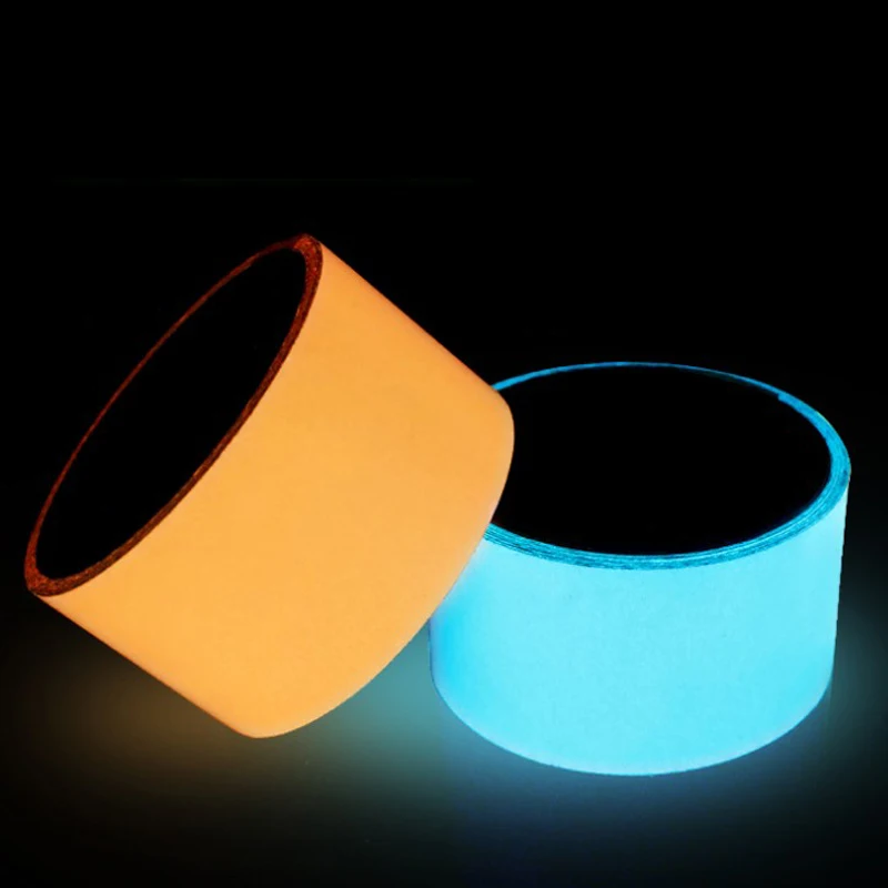 Luminous Self-Adhesive Tape Glow In The Dark Party Supplies DIY Wall Sticker Fluorescent Safety Emergency Stairs