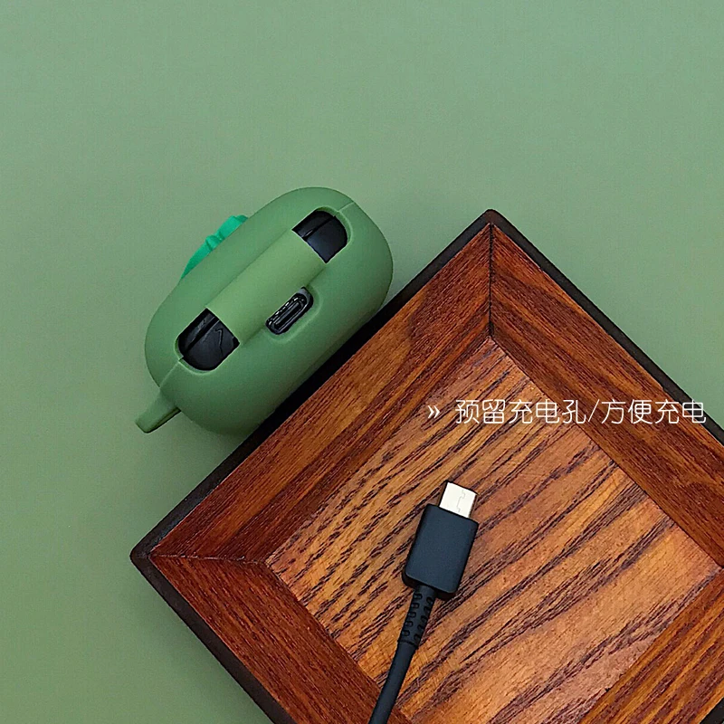 Cute Avocado Cover for Samsung Galaxy Buds Live 2020 Case Bluetooth Wireless Earphone Shockproof Silicon Case Headphone Box