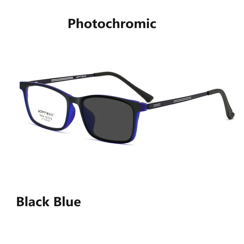 KOCOLIOR Ultraleicht Anti Blau Licht Lesebrille Photochrome Outdoor Optische Hyperopie Leser Gläser Männer Frau Titan Legierung Rahmen 4