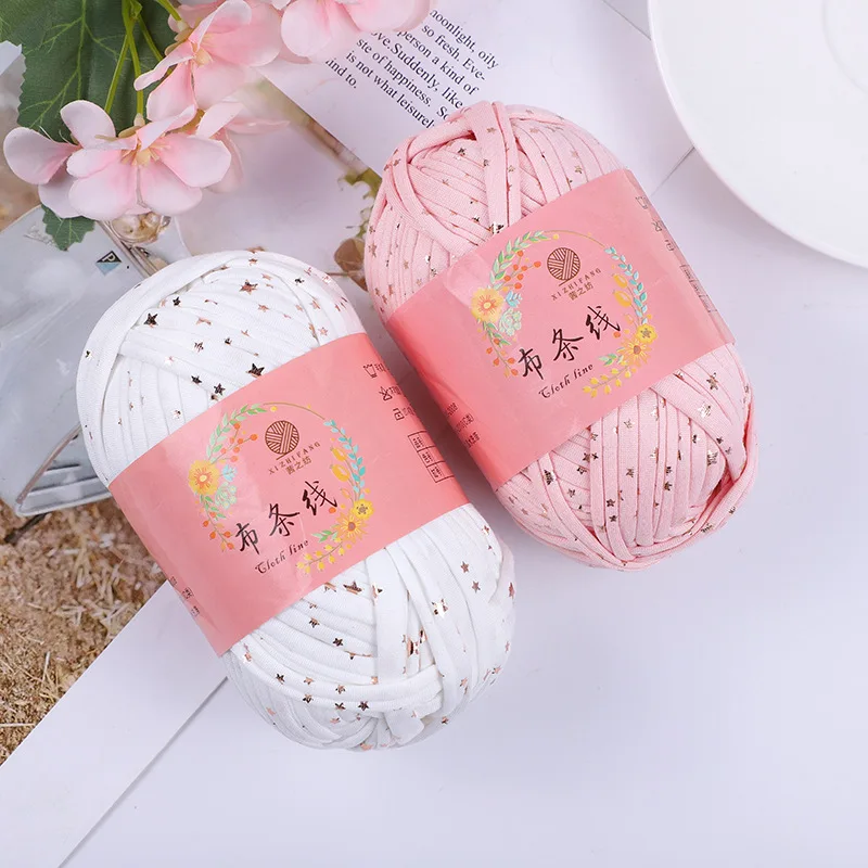 100g/ball DIY Colorful Dyeing Hand-woven Material Yarn Bag Line Thick Wool Crochet For Hand Knitting Carpet Blanket