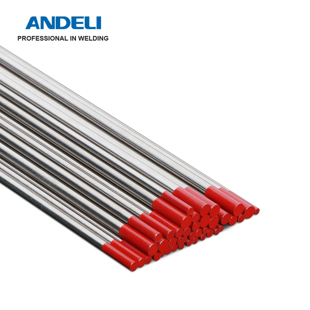 Andeli-tigタングステン電極,1.0 1.6 2.0 2.4 3.0 3.2mm,ロッドwt20 wc20 wl20 wl15 wz8 wp wy20 wr20