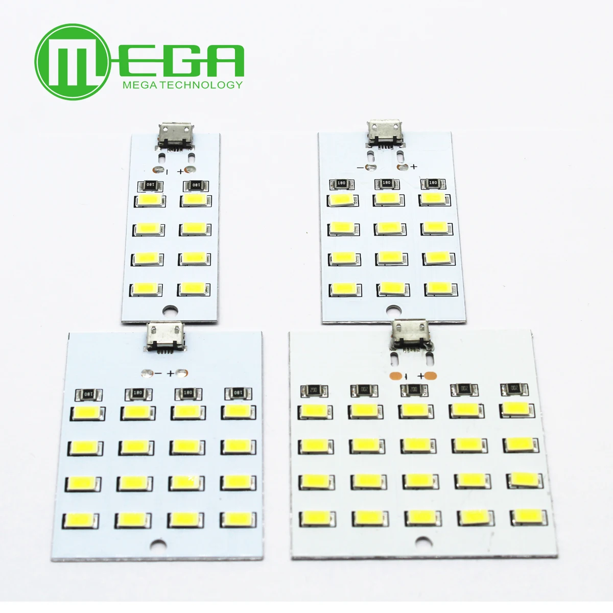 8/12/16/20 LED lamp beads LED light panel USB mobile light emergency light