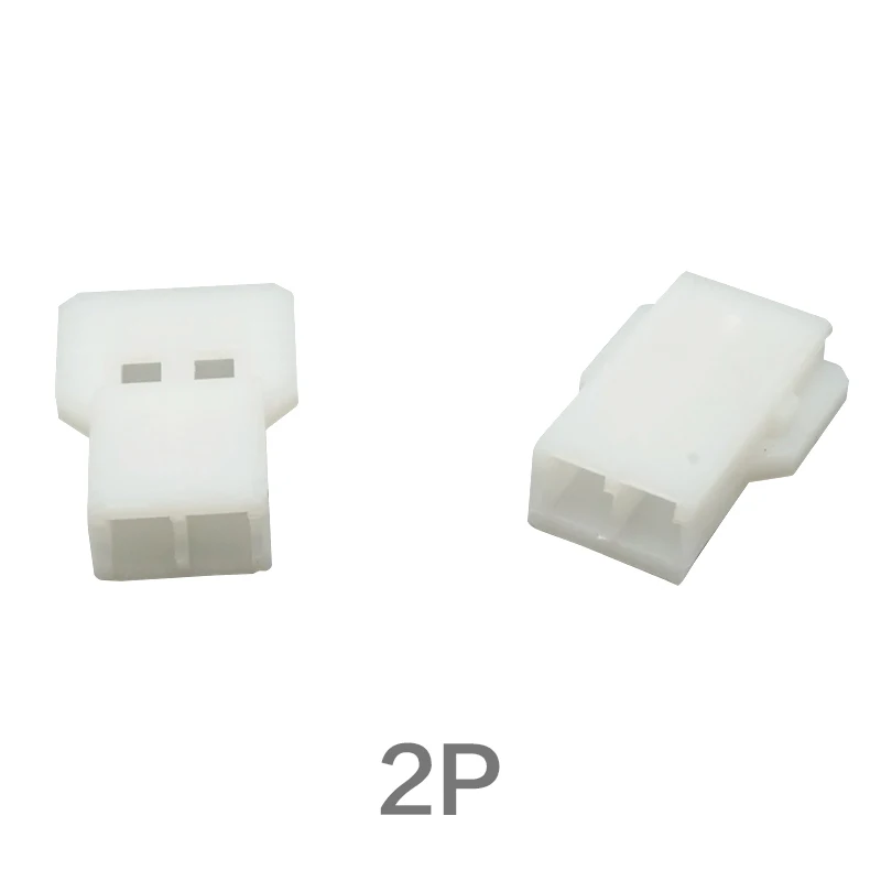 50Pcs MX2.0 Mannelijke Behuizing Air Docking 51006 Rubber Shell Plug 2P/3P/4P/5P/6P Connector