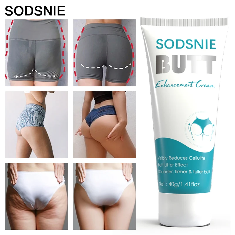 Butt Enhancement Crème Verstevigend Tillen Verwijderen Cellulitis Lichaamsverzorging Snelle Groei Rondborstig Aminozuur Collageen Serum Sexy Curvy 40G