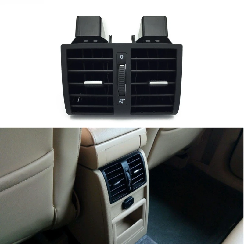 Rear Grille Air Vent Car Air Vent Outlet Centre Console Rear AC Vent Suitable Touran 13-15 Caddy 04-15