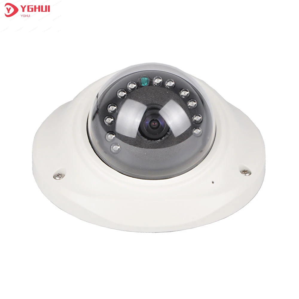 

Mini AHD CCTV Camera 5MP 180 Degree Fisheye Lens IR Night Vision Vandalproof Metal Dome Indoor Security Camera