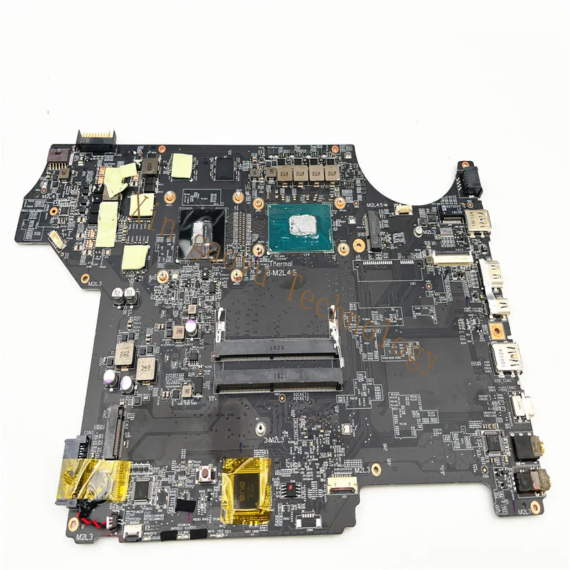 For MSI gv62 Laptop motherboard MS-16JF1 REV.1.0 With i5-8300H SR3Z0 CPU N17P-G1-A1 100% test OK