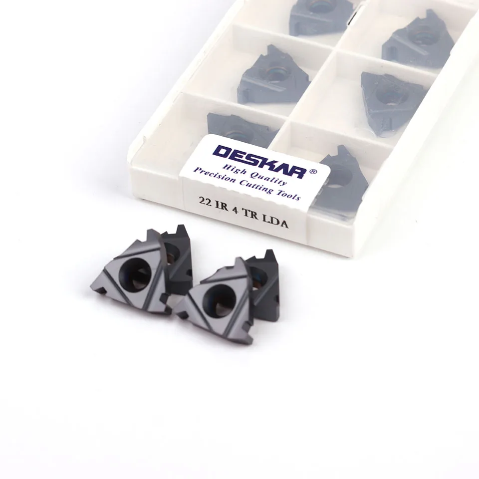 DESKAR 22ER 22IR 4TR 5TR 6TR LDA คุณภาพสูงหมุนเครื่องมือคาร์ไบด์เครื่องกลึง CNC เครื่องมือตัดด้าย